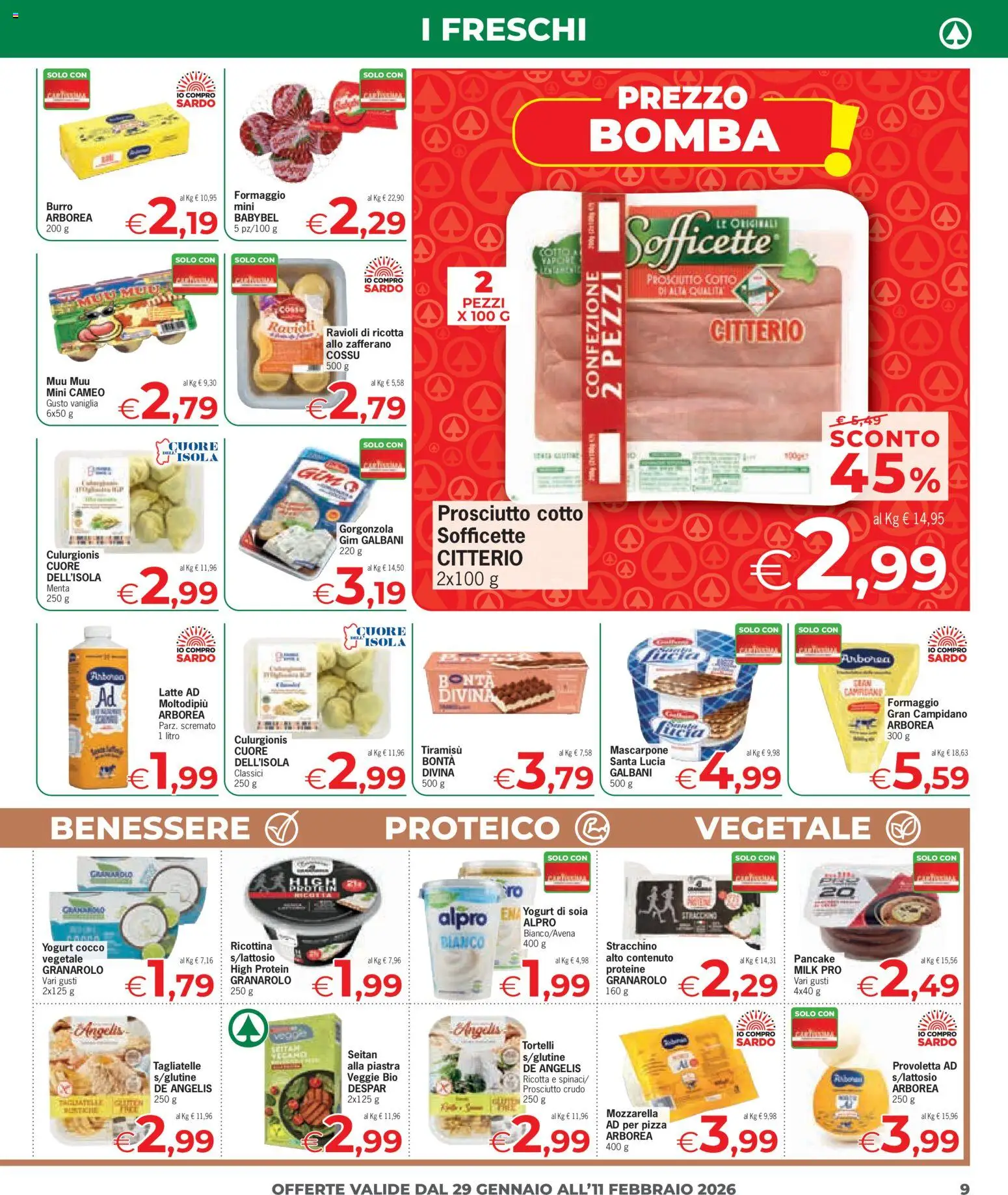 Volantino Eurospar del 29.01.2026 | Pagina: 9