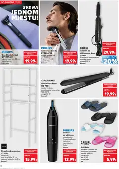 One Blade brijač QP1424/20, vrijeme rada cca. 30 min vodootporan pakiranje - Pregled kataloga iz trgovine Kaufland, vrijedi od 12.11.2025 | Stranica: 14