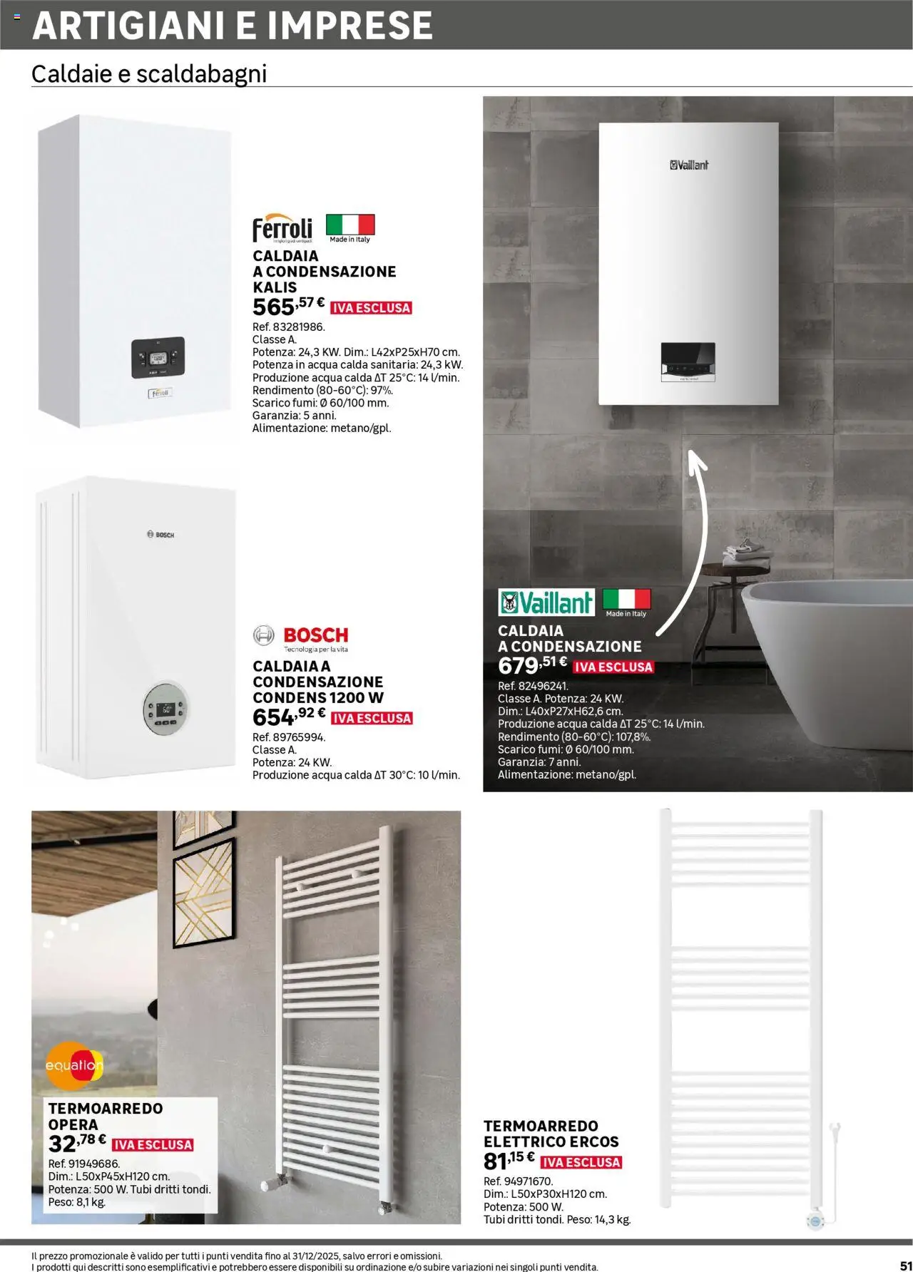 Volantino Leroy Merlin del 02.06.2025 | Pagina: 51 | Prodotti: Caldaia, Acqua