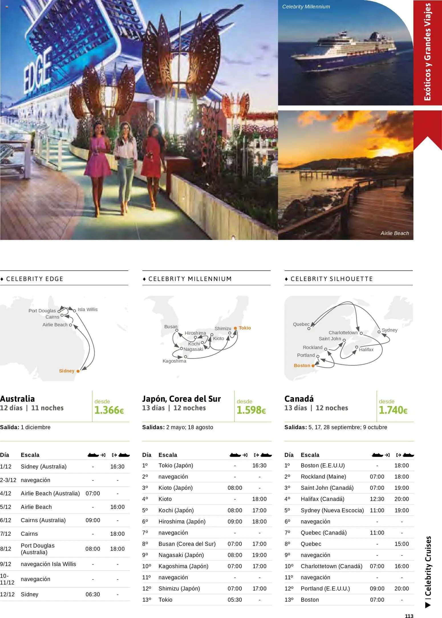 Viajes El Corte Inglés Cruceros marítimos │ válido desde el 01.01.2026 | Página: 114 | Productos: Navegación