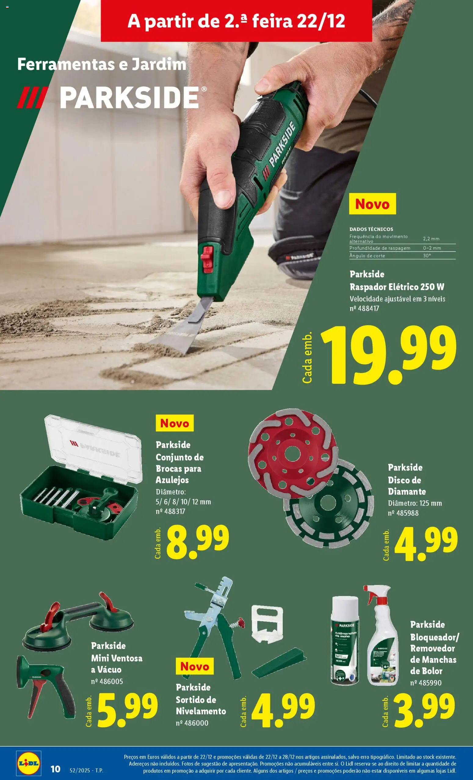 Lidl Novidades │ válido de 22.12.2025 | Página: 10 | Produtos: Ferramentas