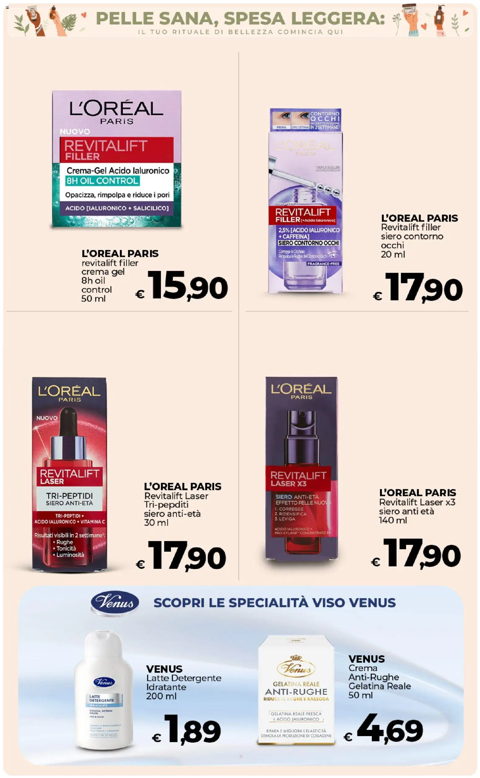 Volantino Ipercoop del 17.01.2026 | Pagina: 41 | Prodotti: Crema, Detergente, Latte