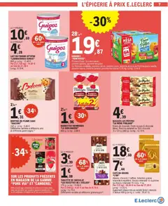 E.Leclerc - Prévisualisation de BISCUITS LES PÉPITES "LA MÈRE POULARD", Éclats de chocolat, Fruits rouges & chocolat blanc, Pomme-caramel ou Tout chocolat 3 x 120 g (360 g). valide à partir de 27.01.2026 | Page: 7