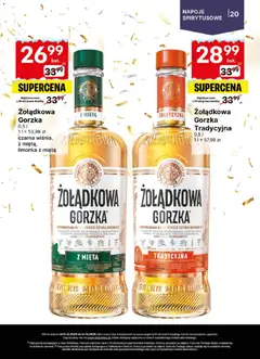 Pogląd oferty "Delikatesy Centrum Gazetka - DeliBarek" - ważna od 11.12.2025 | Strona: 20 | Produkty: Limonka, Napoje, Delikatesy, Mięta