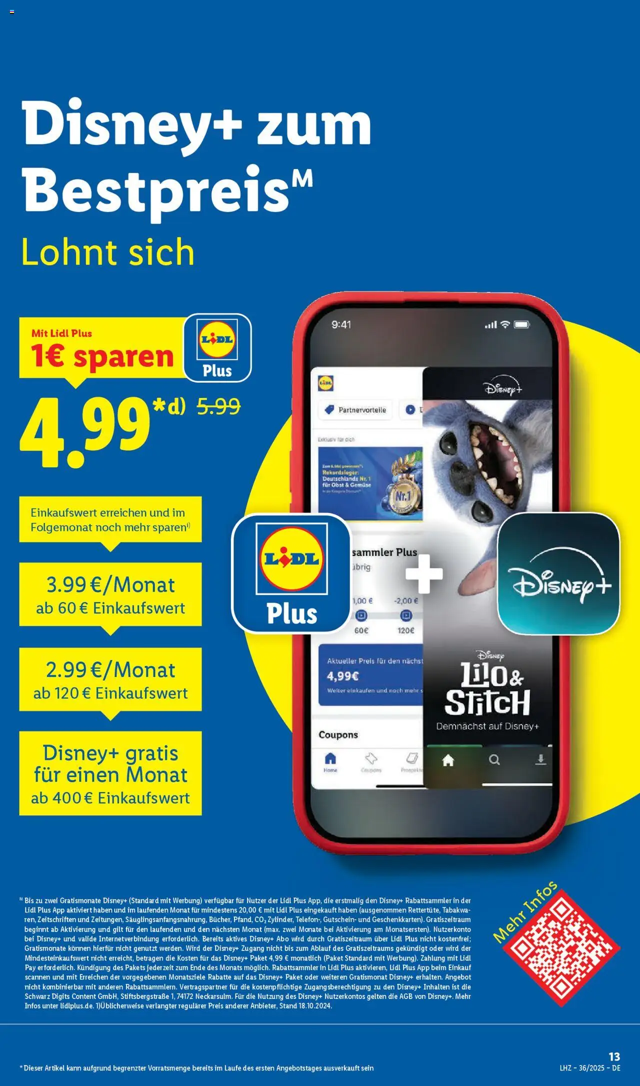Lidl Prospekt Lüchow	 - gültig ab dem 01.09.2025 | Seite: 11 | Produkte: Gemüse, Obst