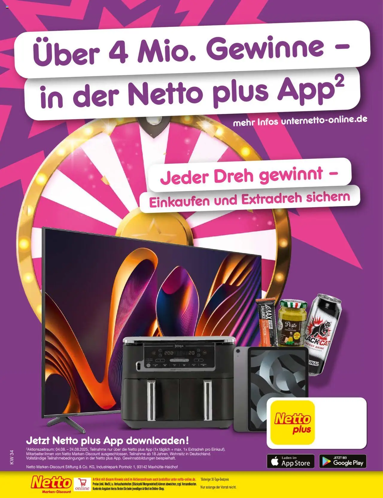Netto Marken-Discount Prospekt 	 - gültig ab dem 18.08.2025 | Seite: 18 | Produkte: Energy