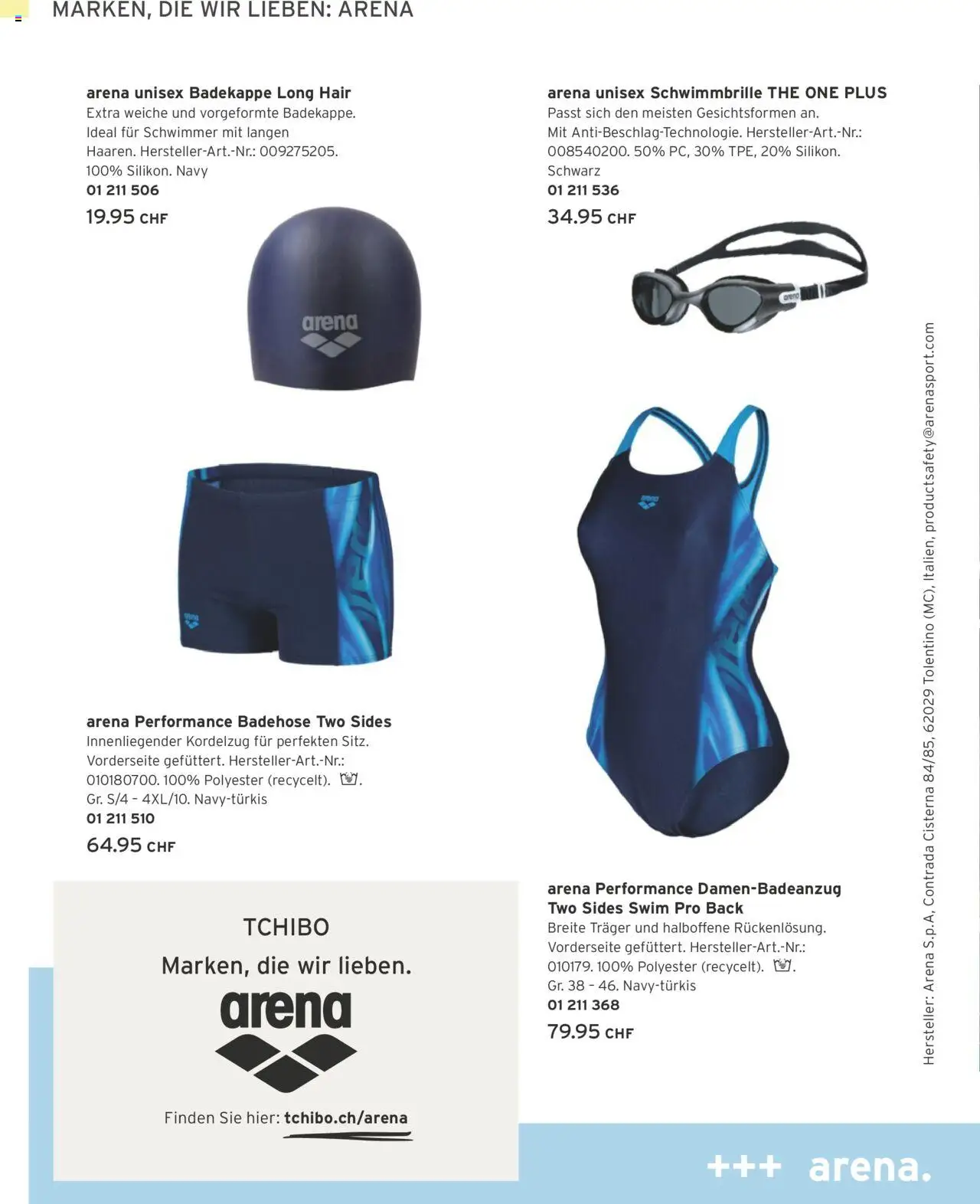 Tchibo Aktionen ab 01.08.2025 | Seite: 118 | Produkte: Schwimmbrille