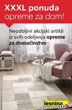 Lesnina XXXL oprema za domaćinstvo - pregled Lesnina XXXL kataloga - važi od 02.02.2026
