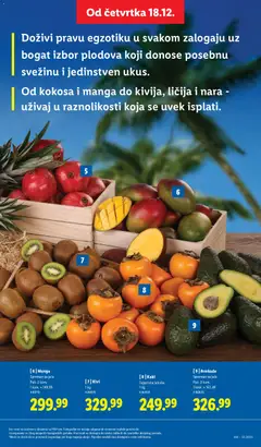 Mango, Spreman za jelo, Pak. 2 kom. - pregled Lidl kataloga - važi od 18.12.2025 | Strana: 17 | Proizvode: Kivi, Mango, Avokado