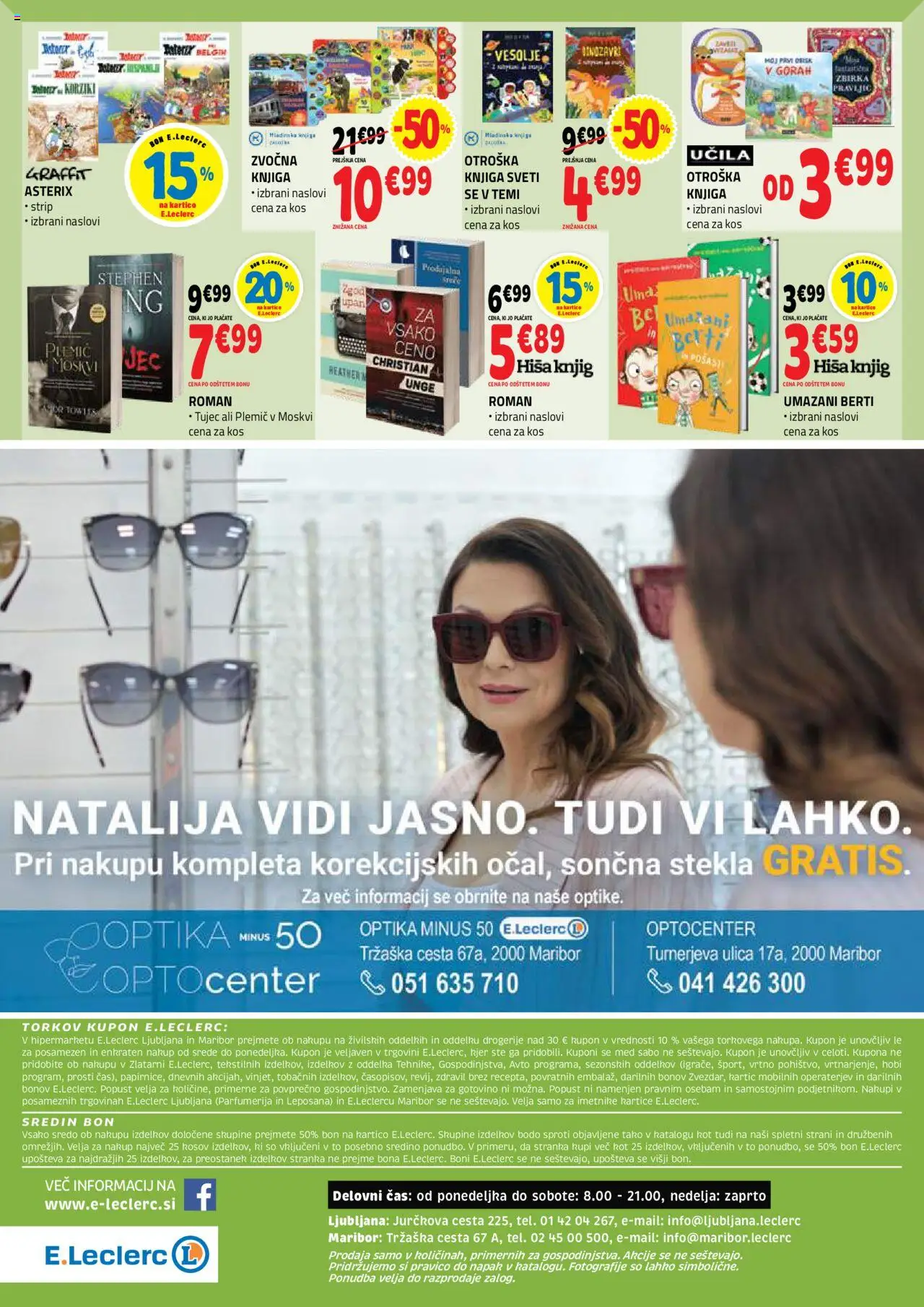 E.leclerc katalog │ velja od 03.09.2025 | Stran: 48 | Izdelki: Kos, Knjiga