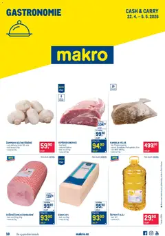 Náhled letáku Makro leták - Gastronomie od 22.04.2026