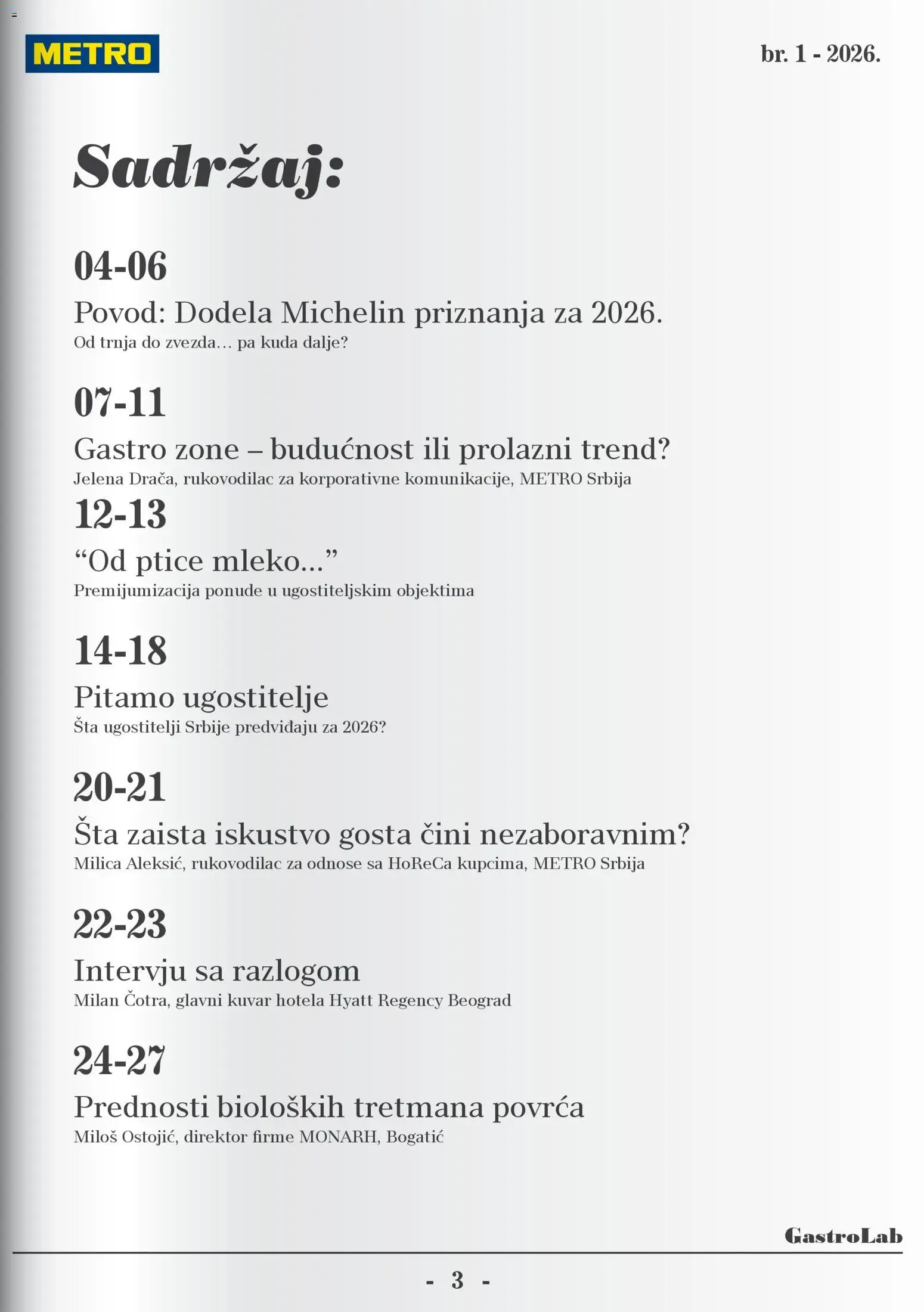 Metro katalog - važi od 13.01.2026 | Strana: 3 | Proizvode: Mleko