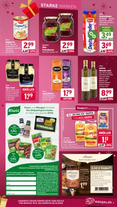 Wasgau Prospekt 	 ab 15.12.2025 gültig | Seite: 15 | Produkte: Olivenol, Duft, Mandeln, Salat