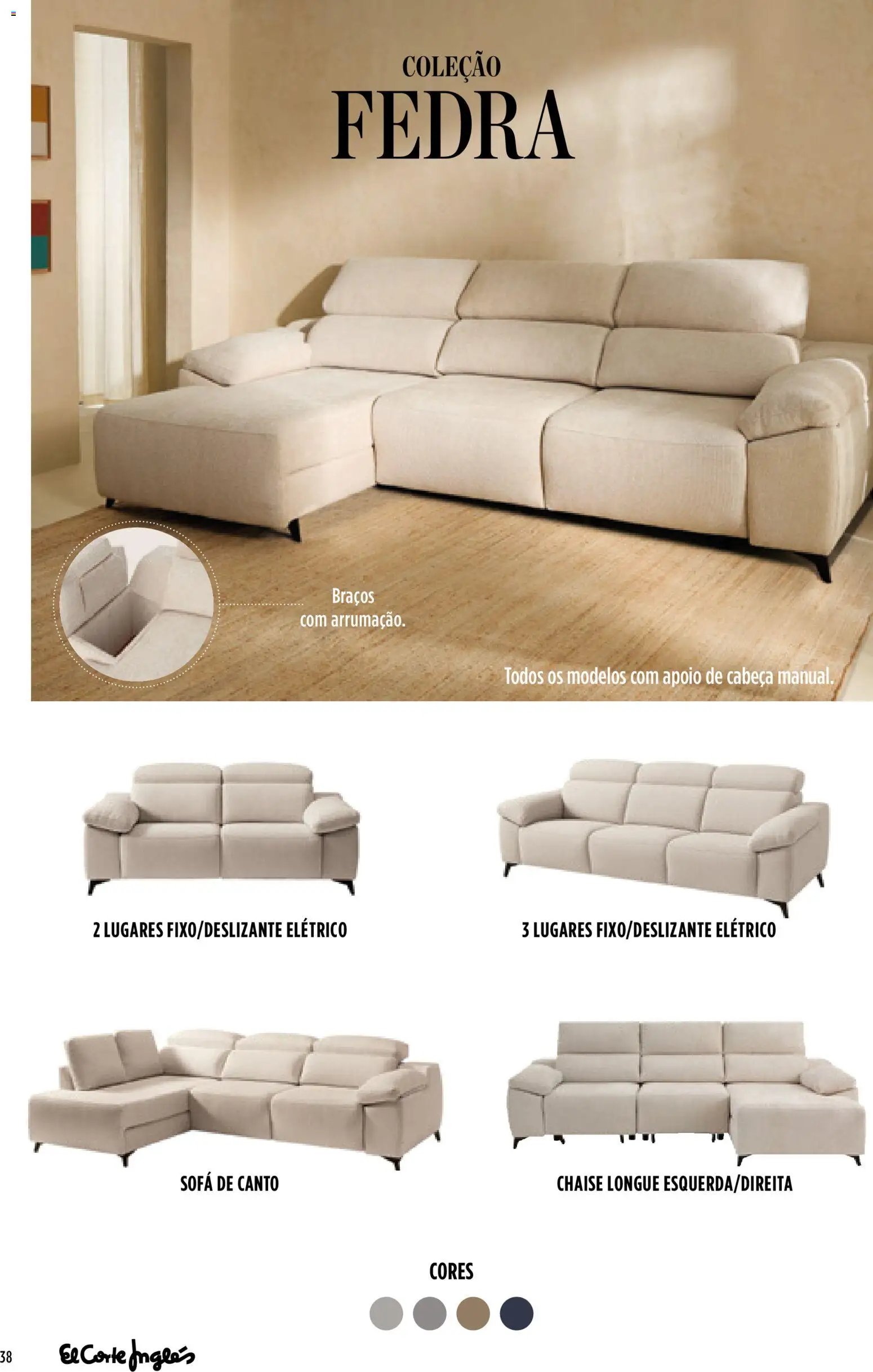 El Corte Ingles folheto │ válido de 28.04.2026 | Página: 38 | Produtos: Sofá