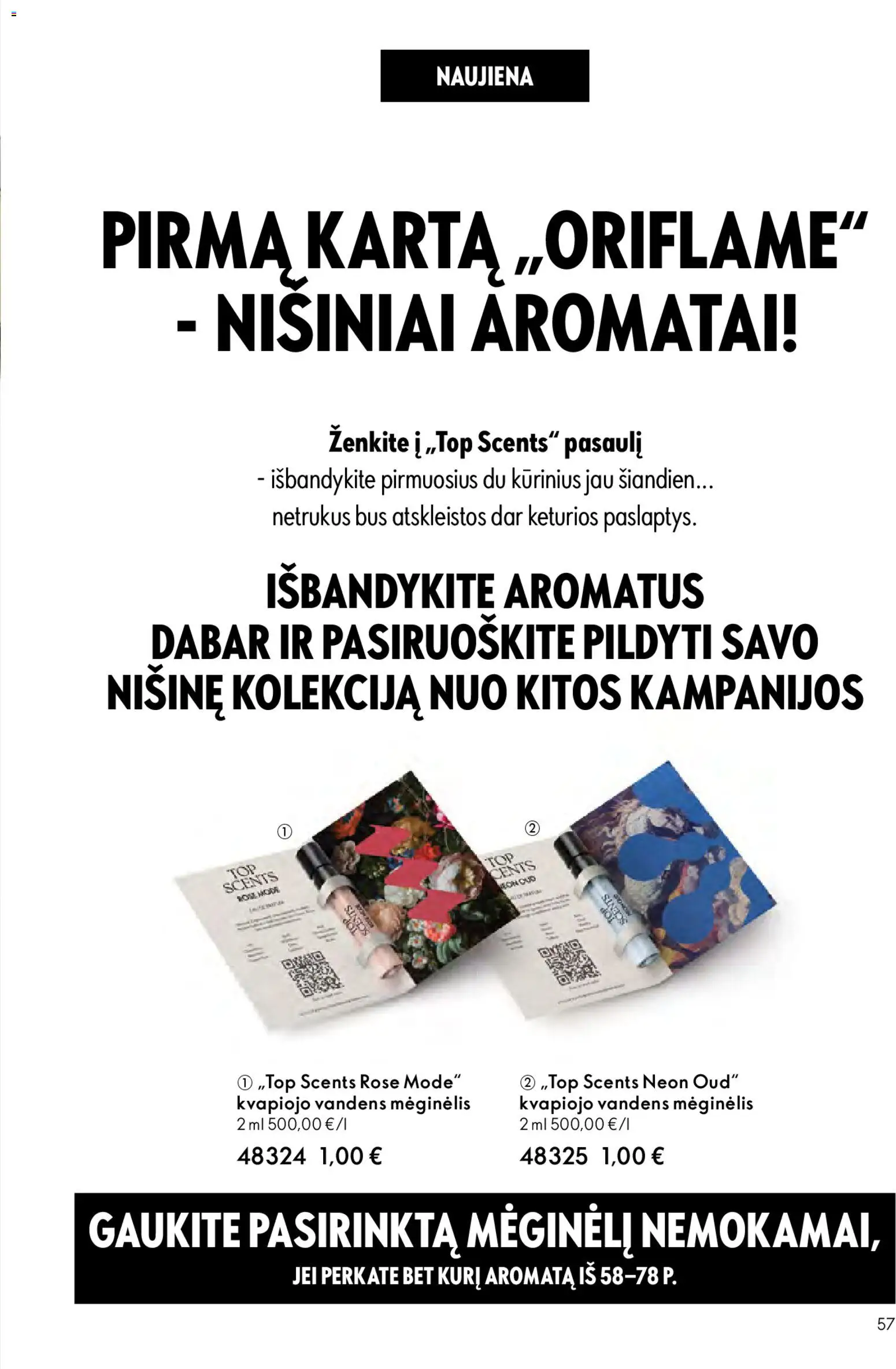Oriflame akcijos nuo 01.04.2026 | Puslapis: 57