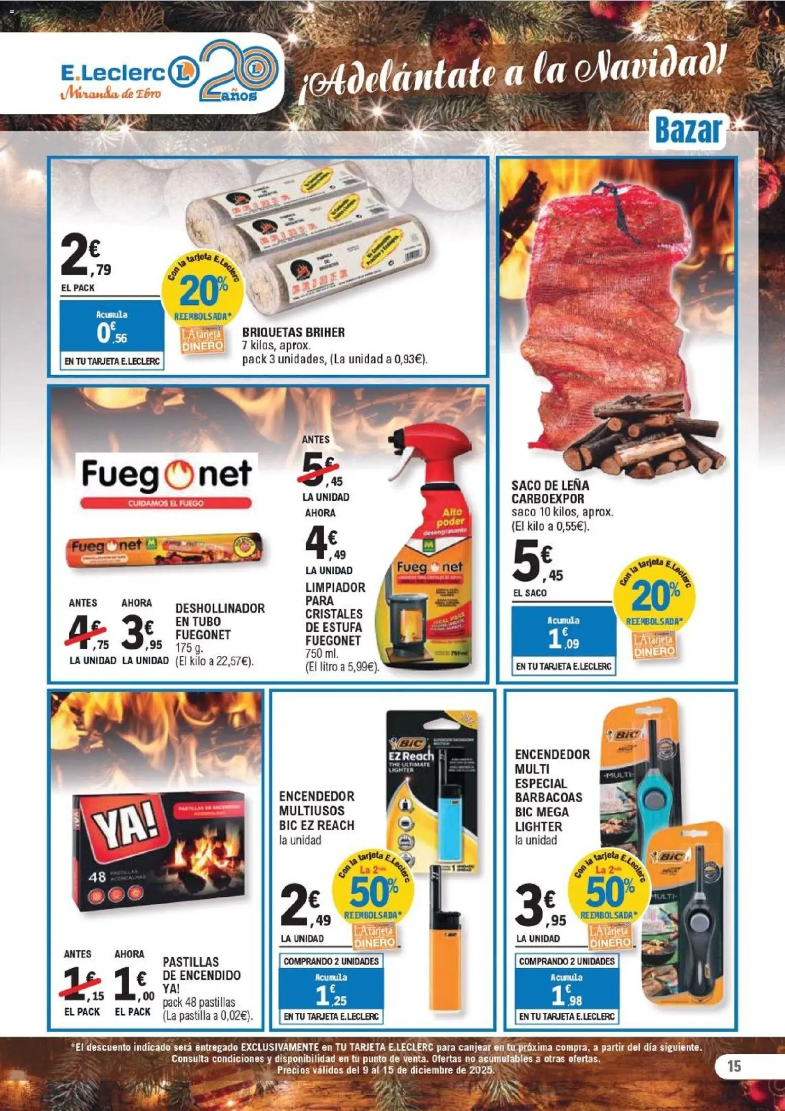 E.Leclerc folleto │ válido desde el 09.12.2025 | Página: 15