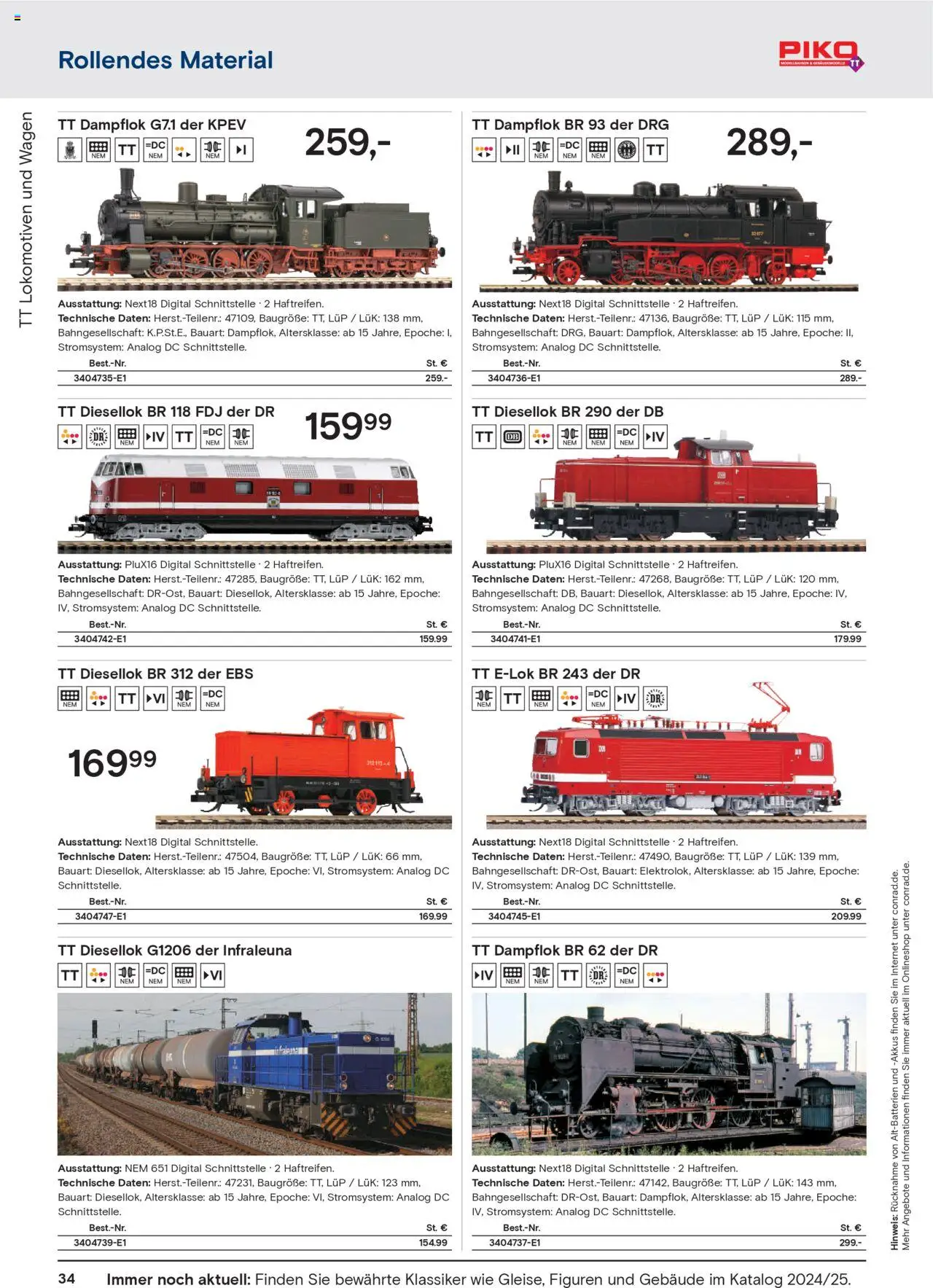 Conrad  Modellbahn Katalog - gültig ab dem 25.08.2025 | Seite: 36