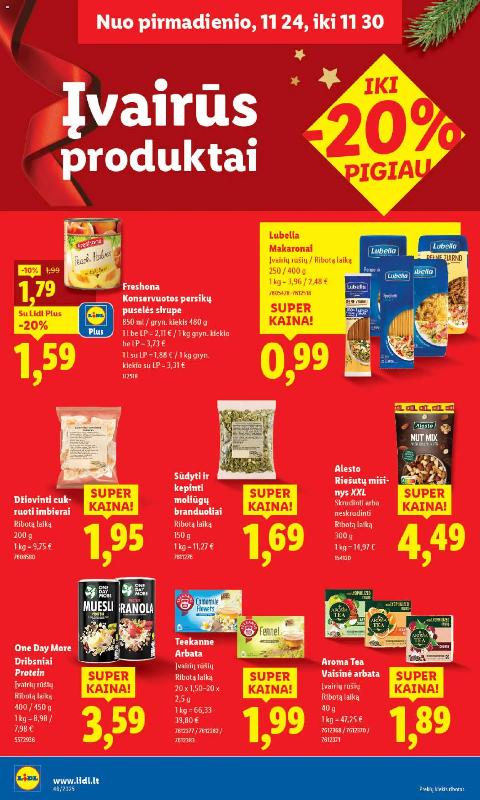 LIDL akcijos nuo 27.11.2025 | Puslapis: 42