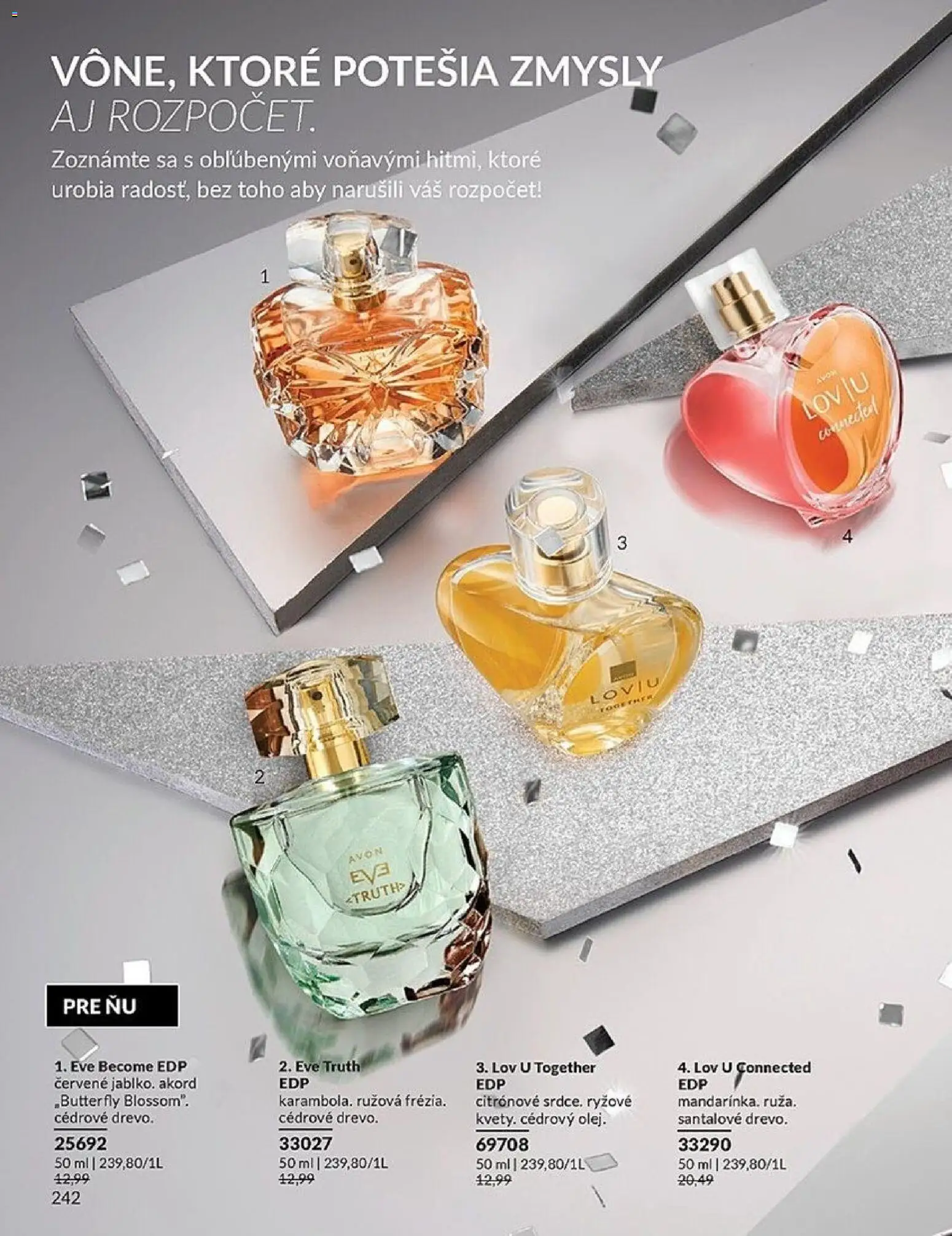 Nové Avon akcie – leták je platný od 01.12.2025 | Strana: 242