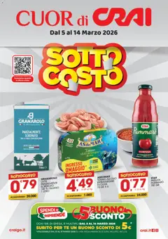 Anteprima del volantino CRAI volantino Cuor di Crai Biancavilla  valido a partire dal 05.03.2026