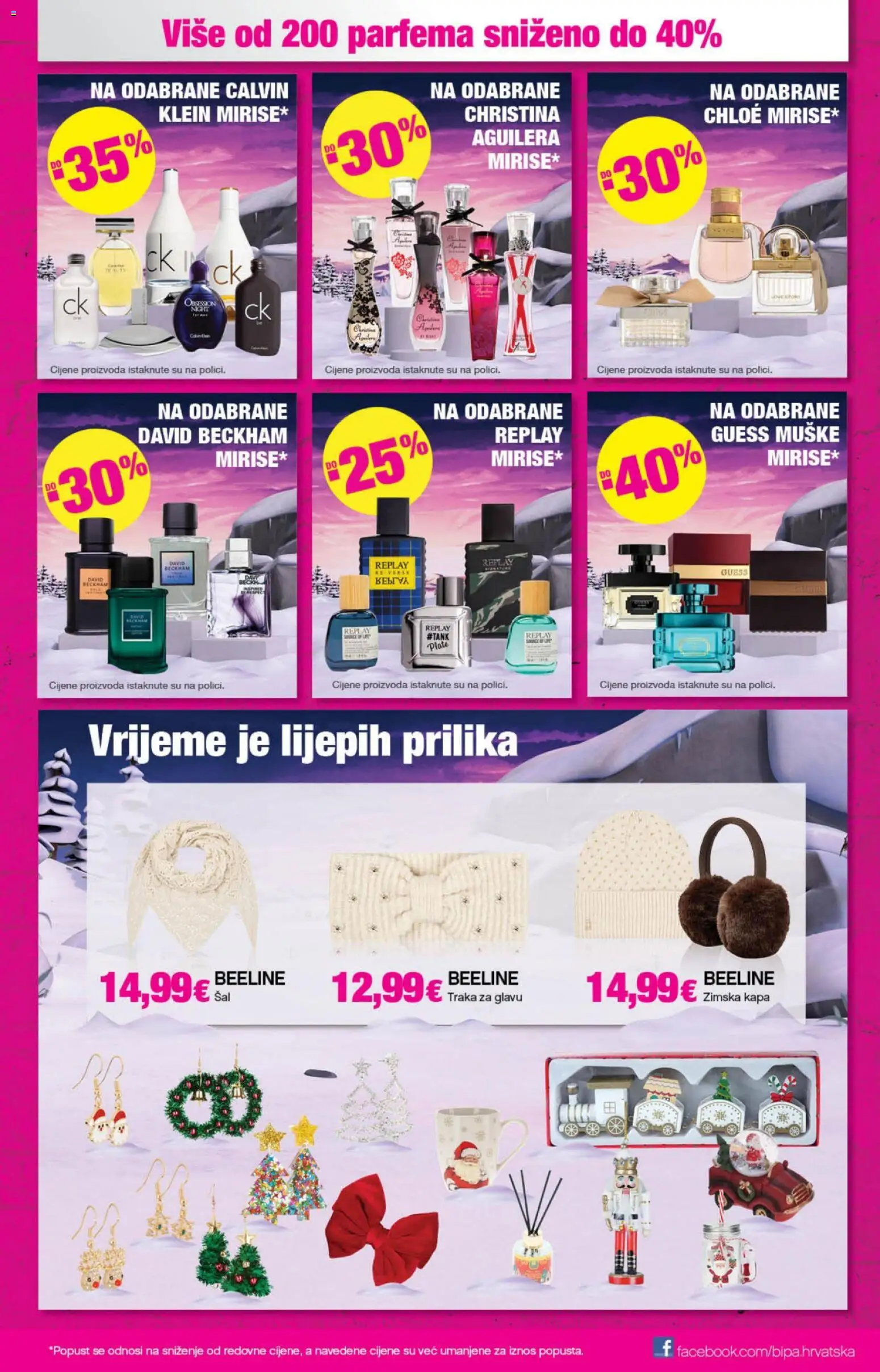 Bipa katalog | vrijedi od 13.11.2025 | Stranica: 11 | Proizvodi: Šal, Kapa