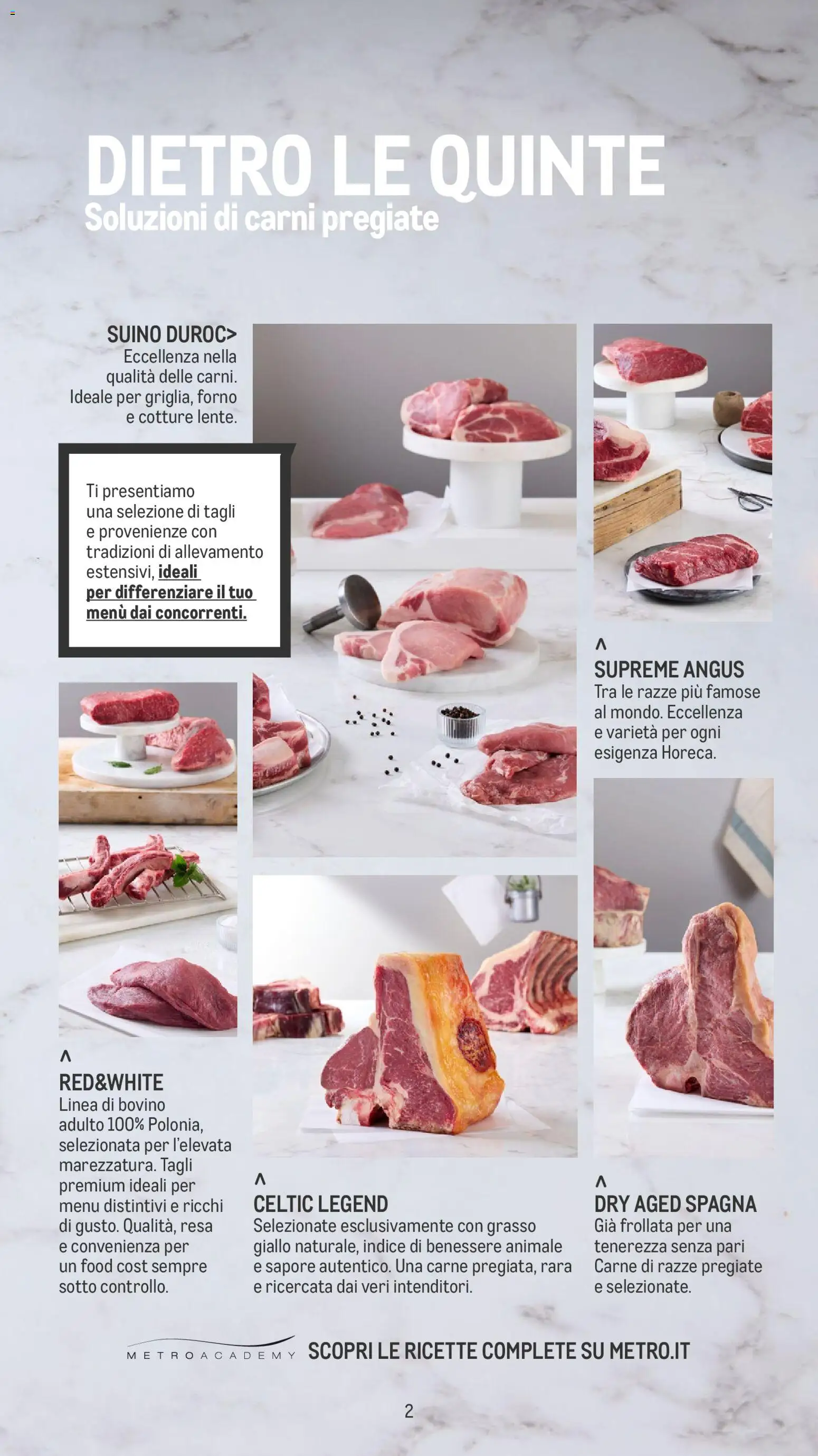 Volantino Metro del 26.11.2025 | Pagina: 2 | Prodotti: Bovino, Suino, Forno