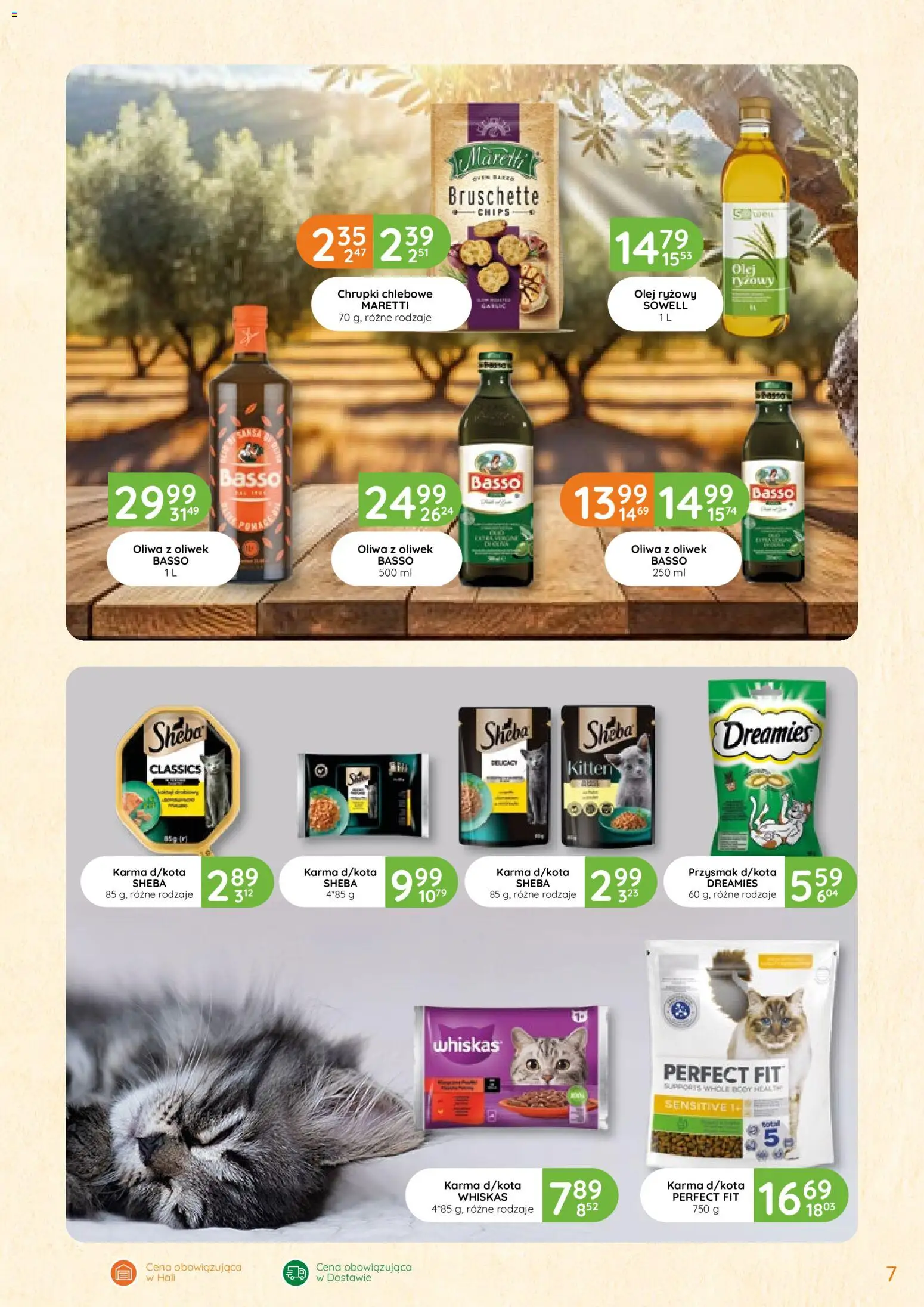 Eurocash Gazetka - Oferta Handlowa od 12.02.2026 | Strona: 7 | Produkty: Olej ryżowy, Oliwa z oliwek, Olej, Body