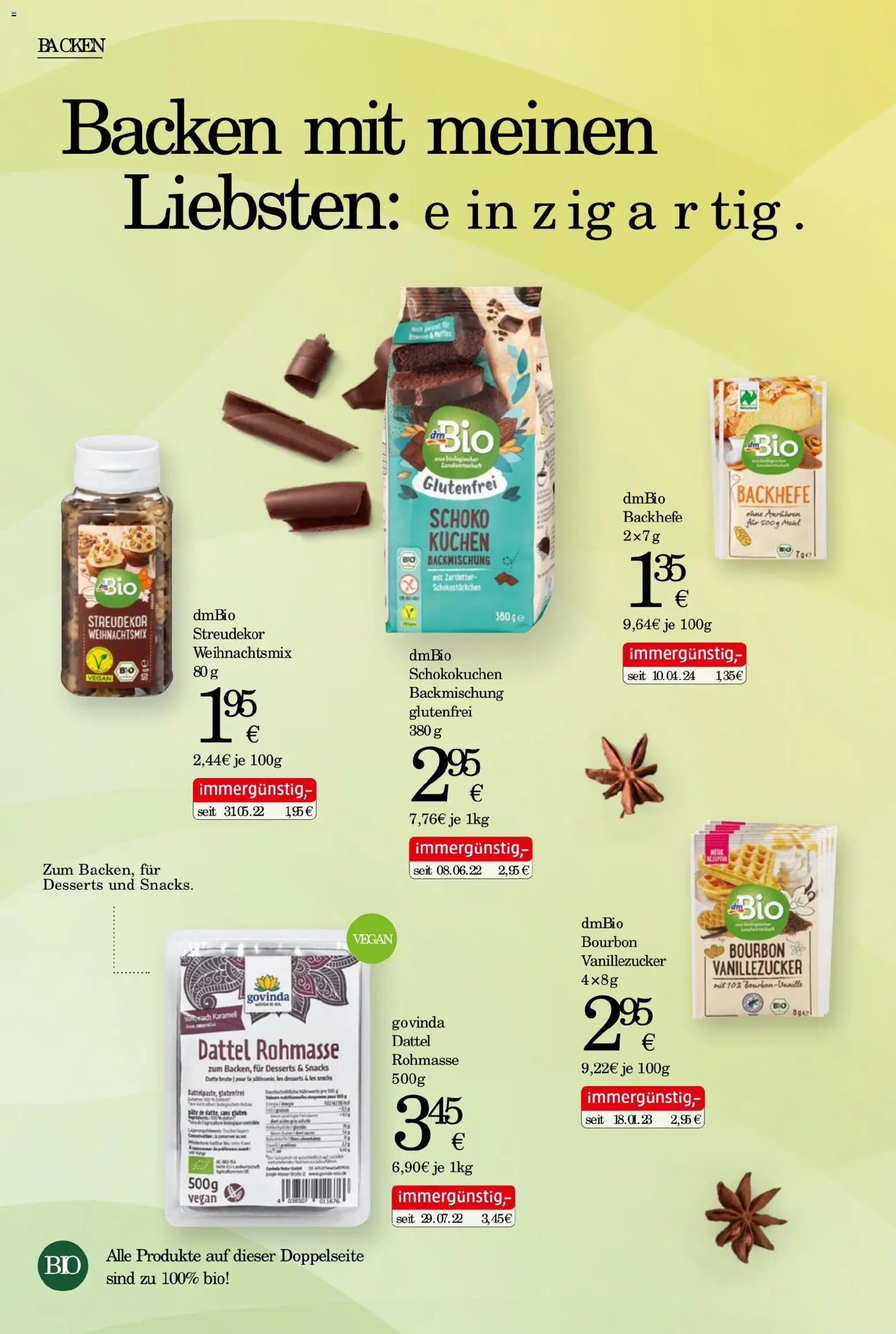 dm drogerie markt Journal November 2025 gültig ab 06.11.2025 | Seite: 18 | Produkte: Dattel, Bourbon