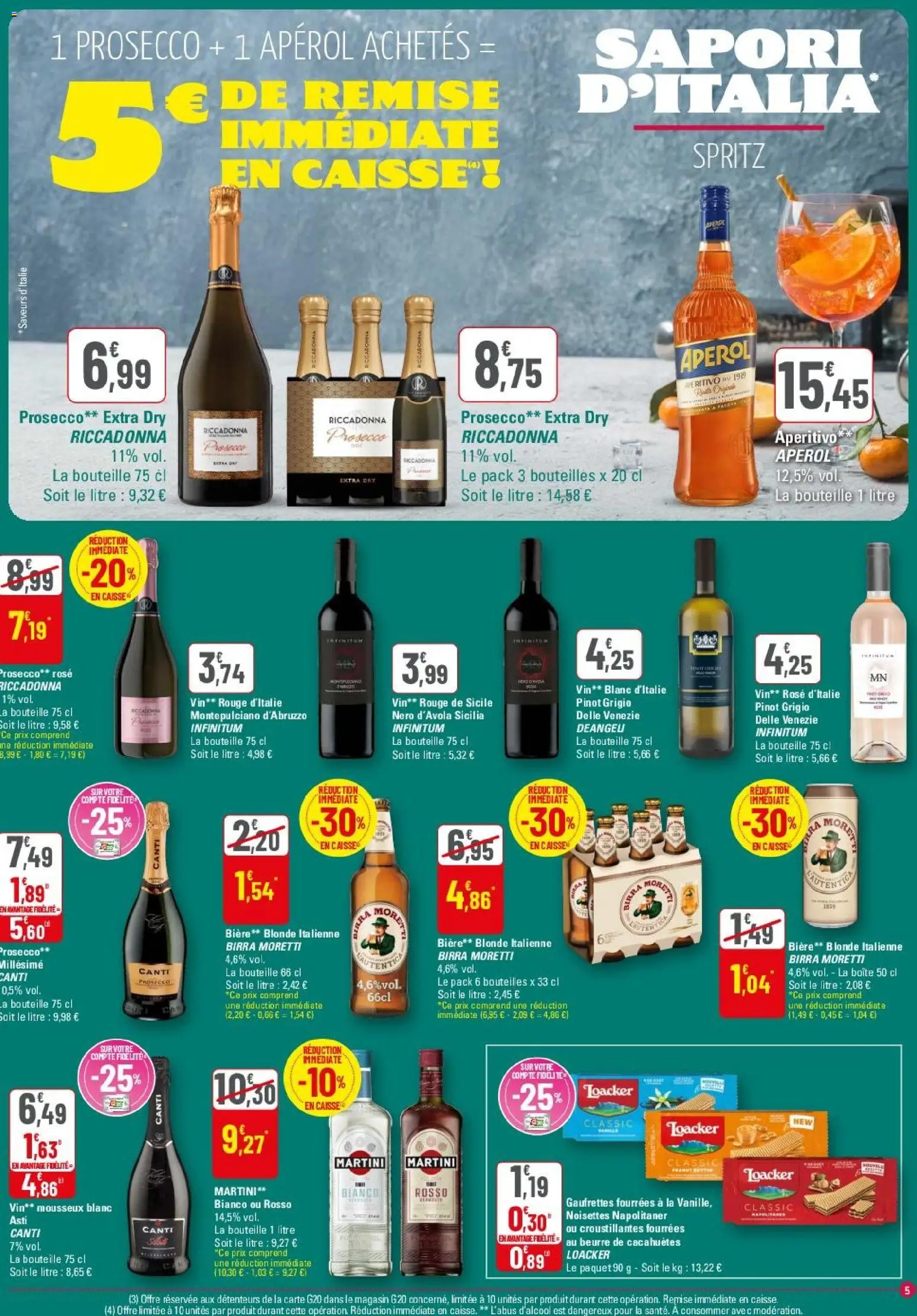 {H1} | Page: 5 | Produits: Noisettes, Beurre de cacahuètes, Martini, Beurre