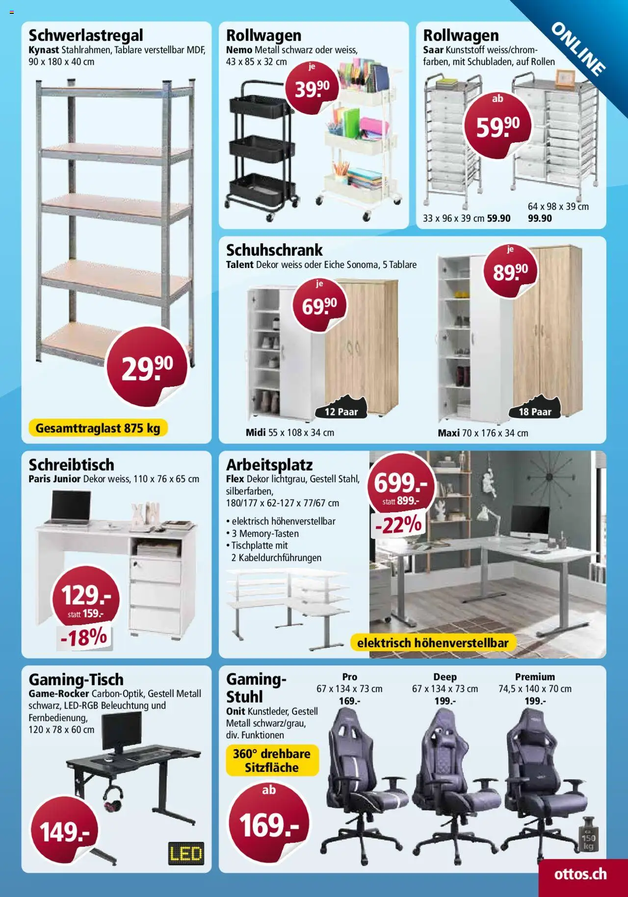 Otto's Online Katalog ab 31.05.2025 | Seite: 27 | Produkte: Stuhl, Schuhschrank