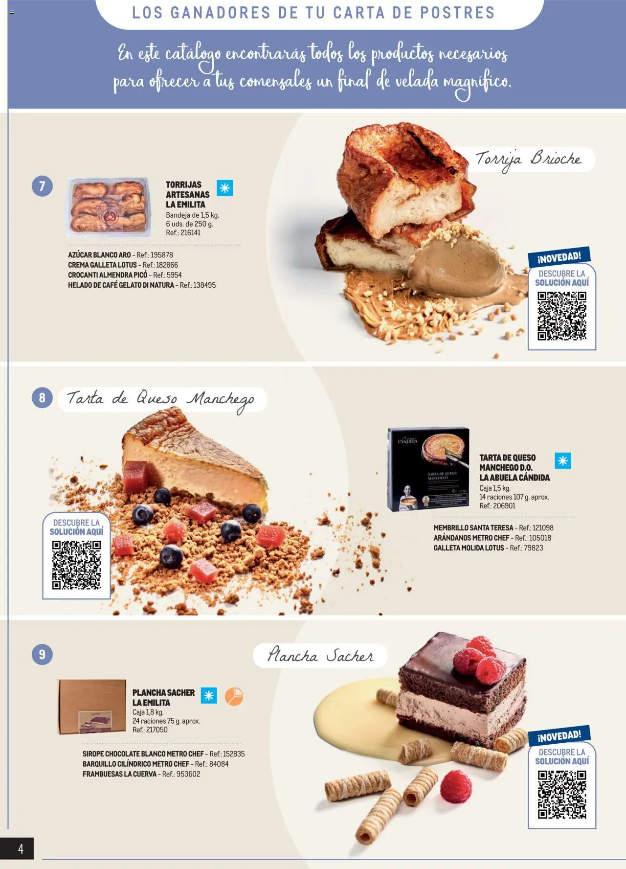 Makro - Especial Postres │ válido desde el 04.03.2025 | Página: 4 | Productos: Queso, Café, Chocolate, Helado