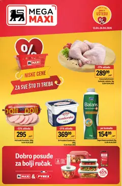 Mega Maxi katalog - pregled Mega Maxi kataloga - važi od 13.04.2026