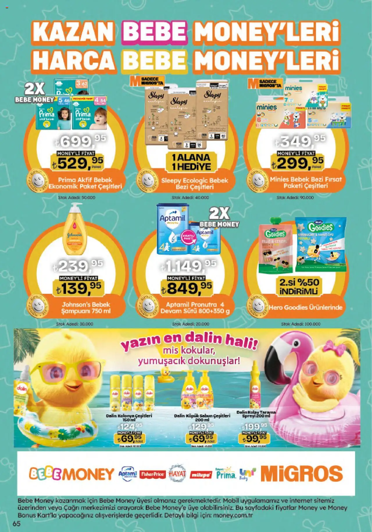 Migros Katalog - Migroskop - 07.08.2025 tarihinden itibaren geçerlidir | Sayfa: 65 | Ürünler: Halı, Sabun