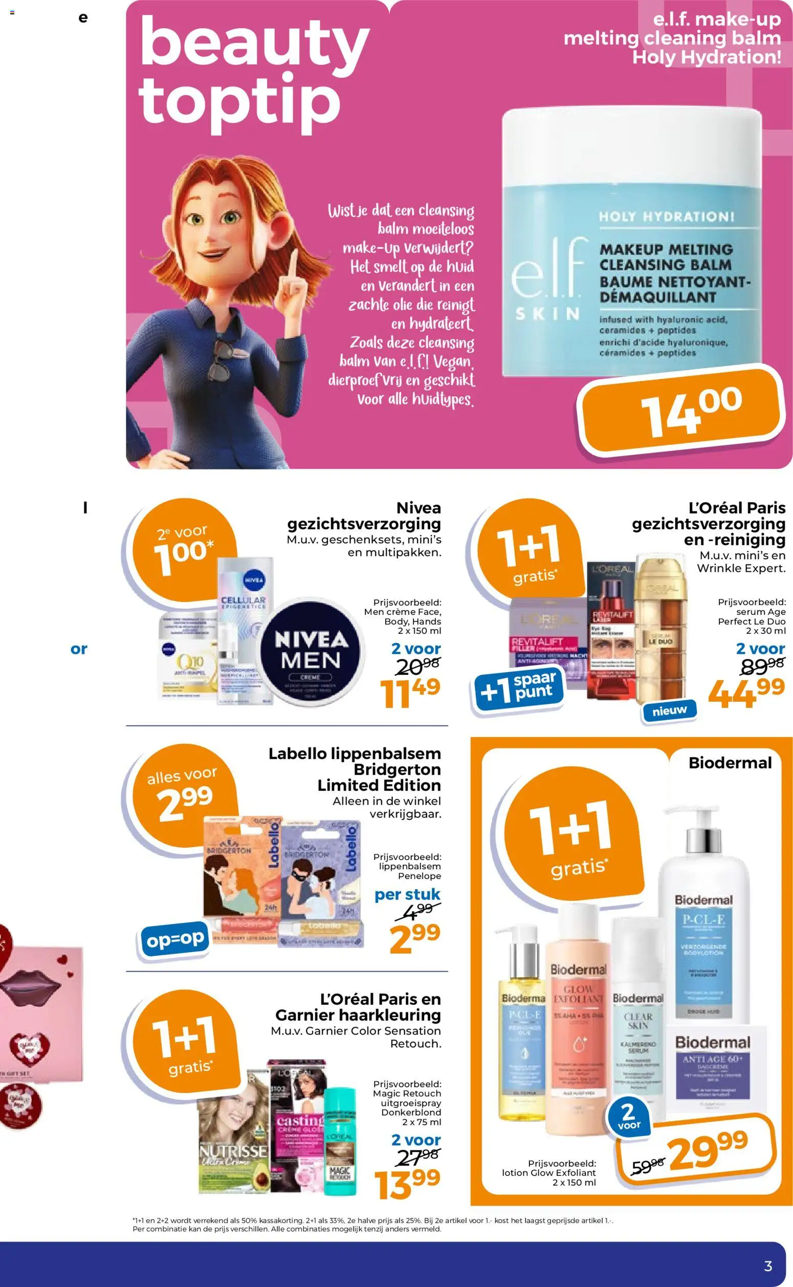 {H1} | Pagina: 3 | Producten: Olie, Kan, Crème