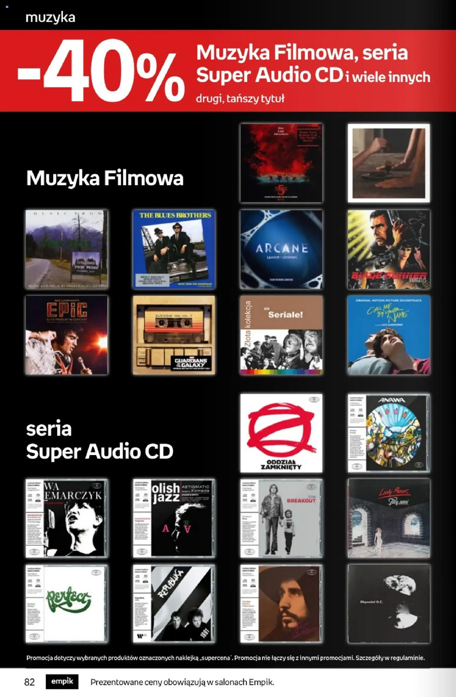 Empik promocje - Tom kultury Muzyka od 11.03.2026 | Strona: 10 | Produkty: Audio, Komoda