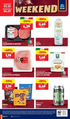 Anteprima del volantino BIRRA CASTELLO, 330 ml Birra Castello 4,8% vol. valido a partire dal 29.12.2025 | Pagina: 32