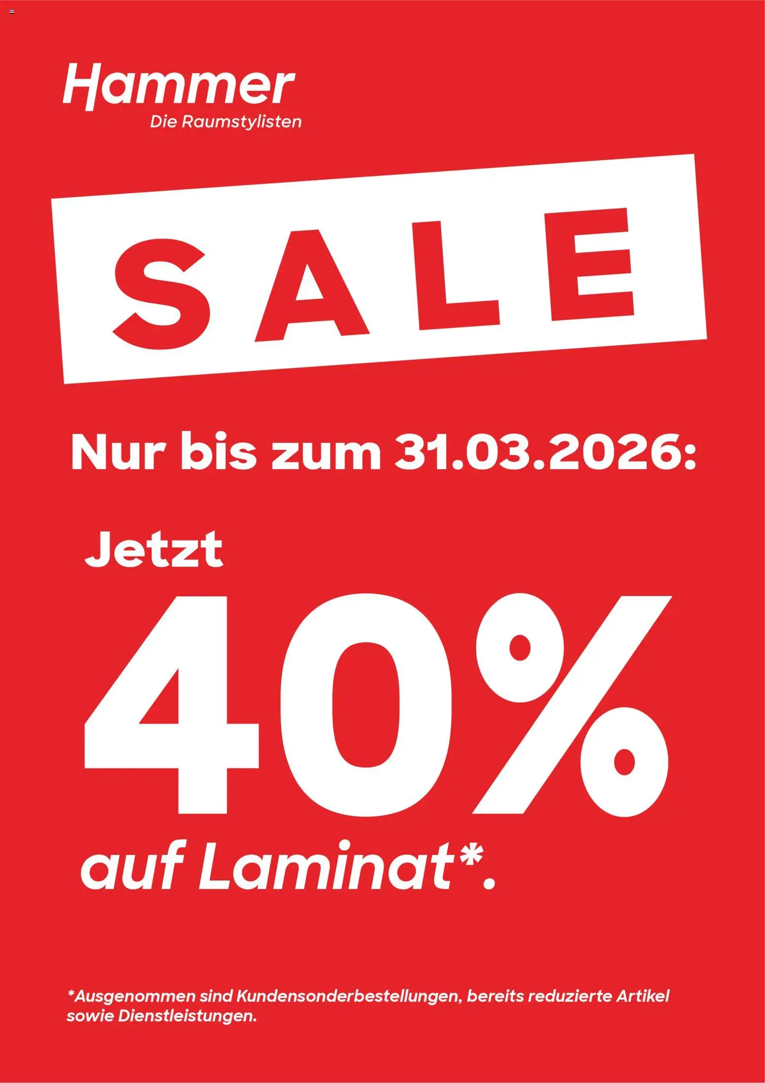 Hammer Zuhause Prospekt 	 – gültig ab 05.03.2026 | Seite: 20