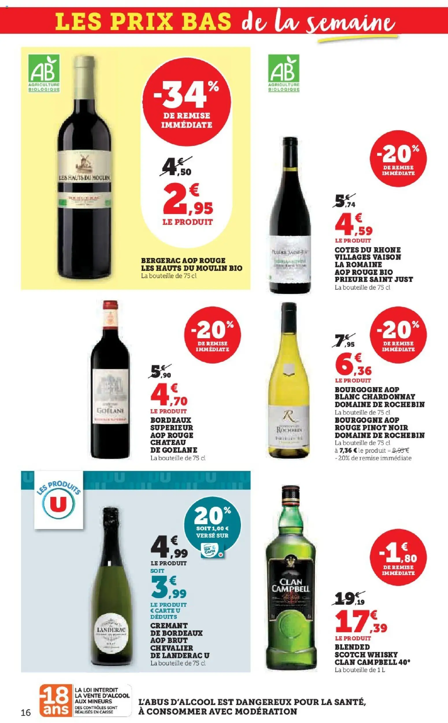 {H1} | Page: 16 | Produits: Whisky, Crémant