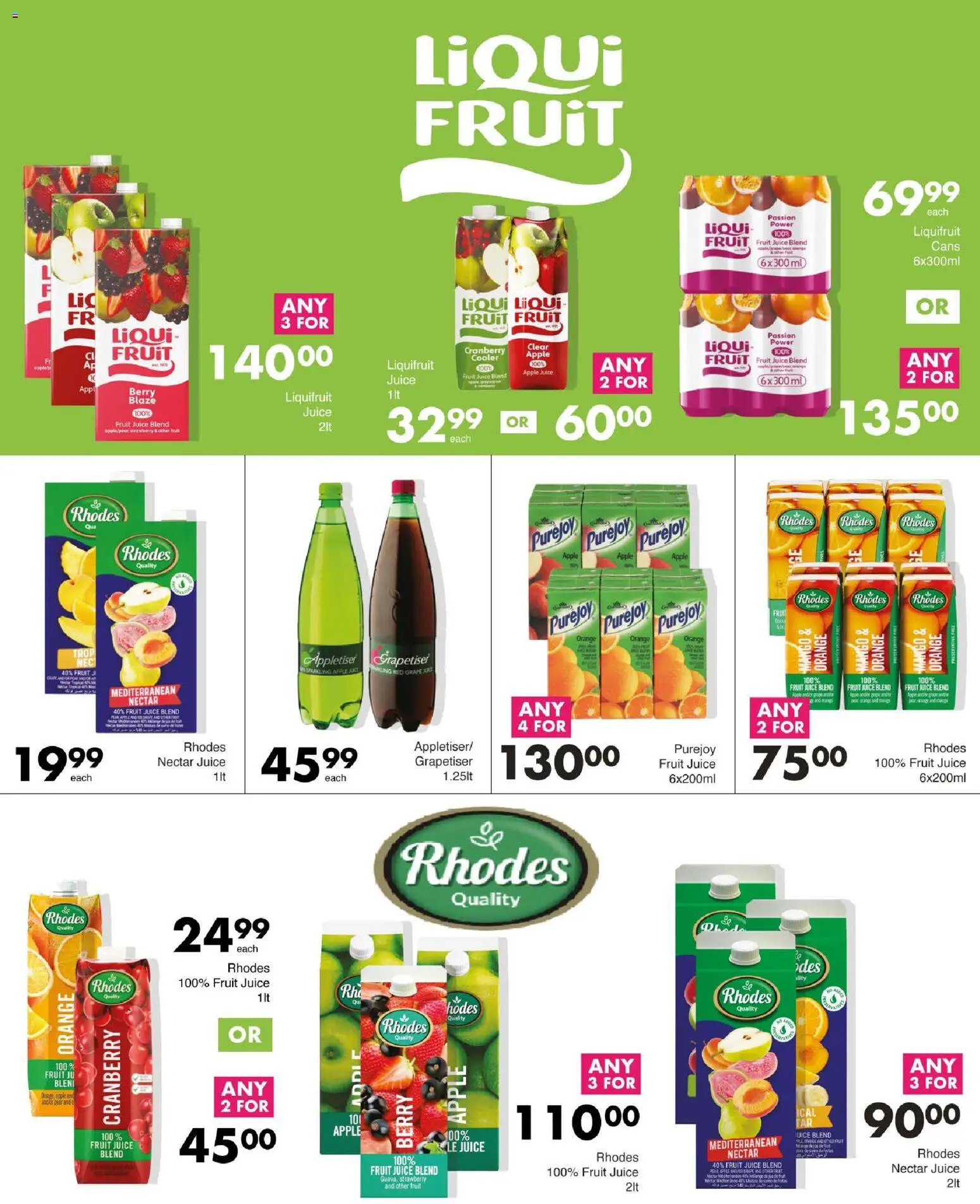 New Save catalogue – valid from 12.03.2026 | Page: 44 | Products: Cooler, Juice, Fruit, Mango