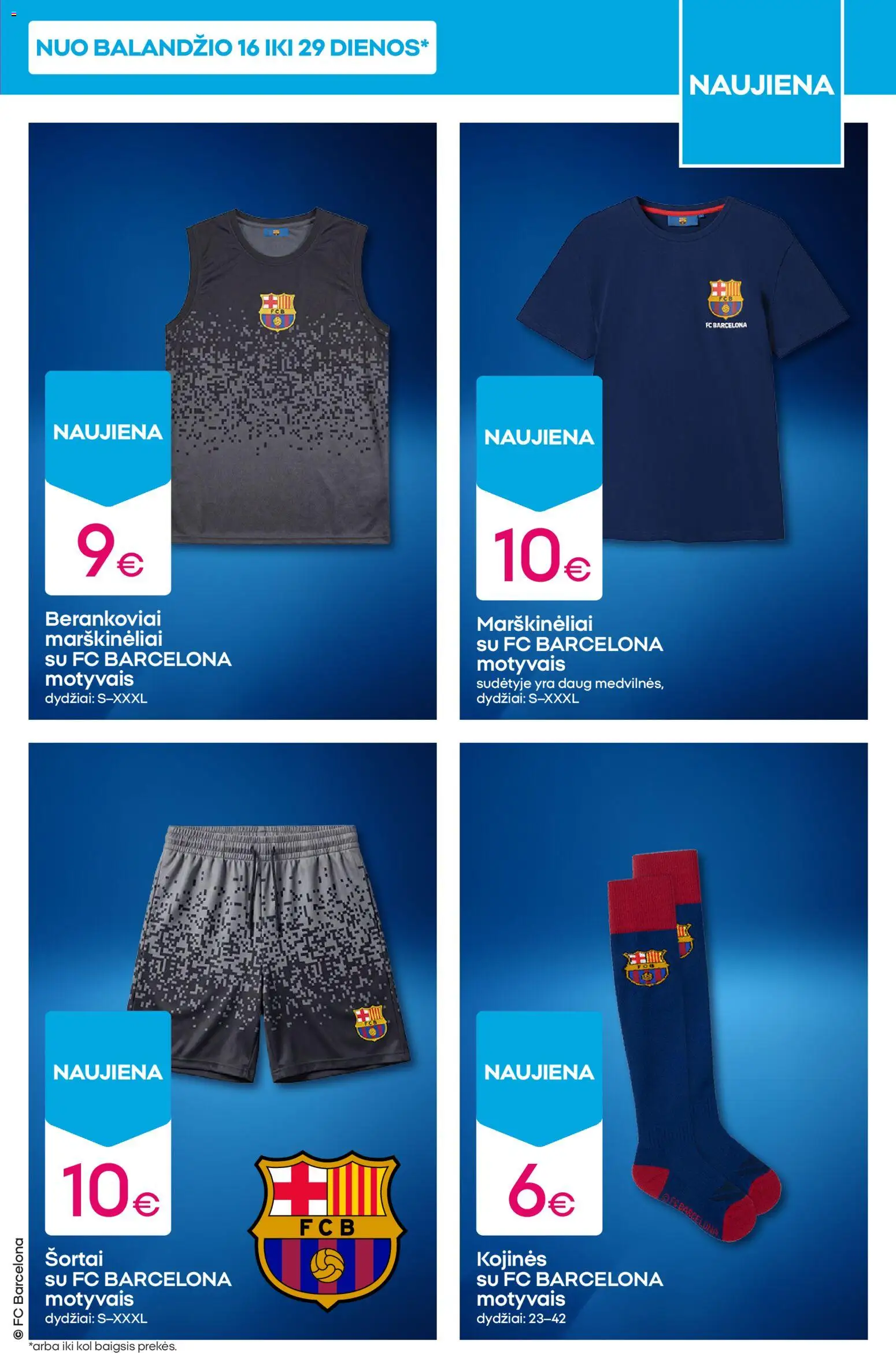 Pepco akcijos nuo 23.04.2026 | Puslapis: 5 | Prekių: Marškinėliai, Šortai, Kojinės