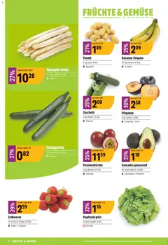 TopCC aktionen ab 13.04.2026 gültig | Seite: 2 | Produkte: Bananen, Gemüse, Erdbeeren, Früchte
