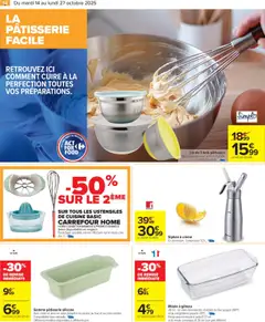 Carrefour - Prévisualisation de Carrefour Goûtons au meilleur de la cuisine valide à partir de 14.10.2025 | Page: 14 | Produits: Congélateur, Four, Moule à gâteau, Cadre