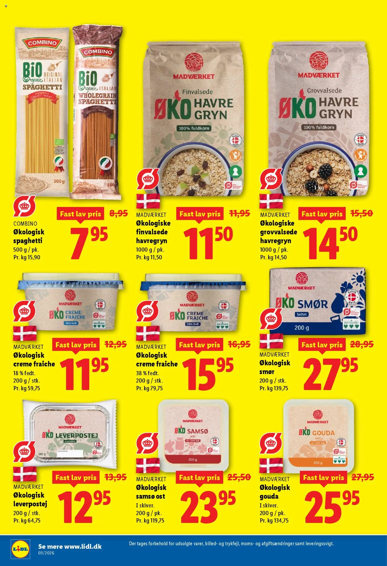 Lidl tilbudsavis – gyldig fra 11.01.2026 | Side: 3 | Produkter: Ost, Creme, Creme fraiche, Leverpostej