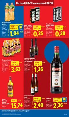 LIDL - Prévisualisation de Desperados bières*, Le produit de 6 x 33 cl, 5,9% Vol. Original valide à partir de 04.12.2025 | Page: 15