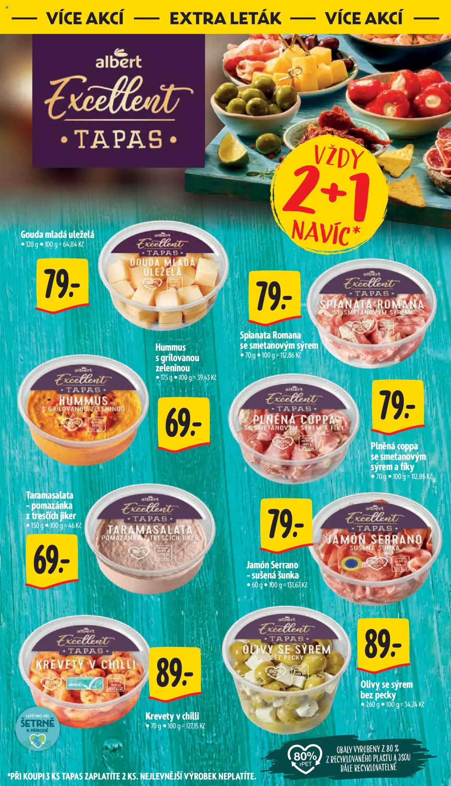 Albert leták - Supermarket od 26.11.2025 | Strana: 39 | Produkty: Gouda, Šunka, Likér, Olivy