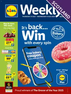 Preview of Lidl - Lidl Weekly Scotland valid from 31.07.2025