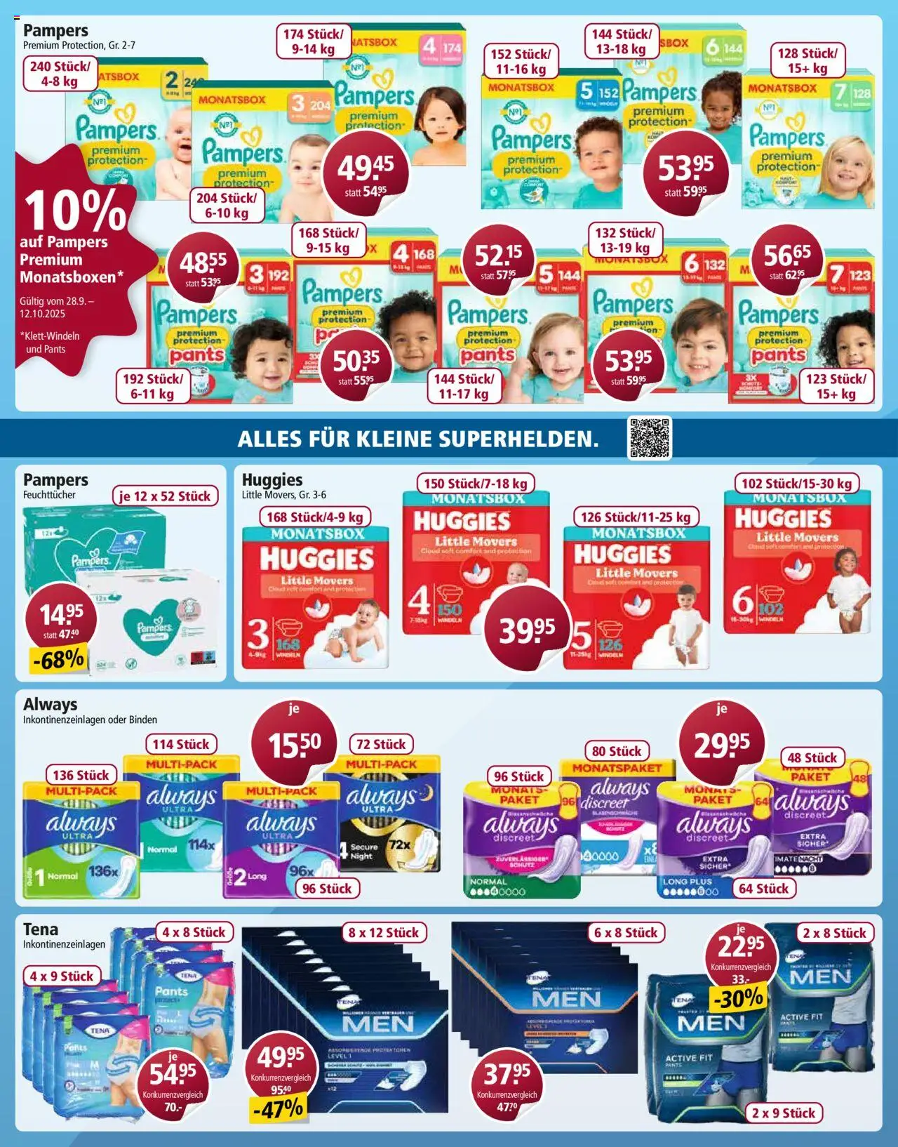 Otto's Aktionen – gültig ab 01.10.2025 | Seite: 14 | Produkte: Pampers