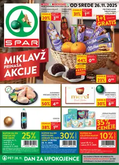 Spar katalog akcije – veljaven od 26.11.2025