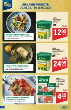 Metro angebote Profi ab 05.03.2026 gültig | Seite: 2 | Produkte: Tomaten
