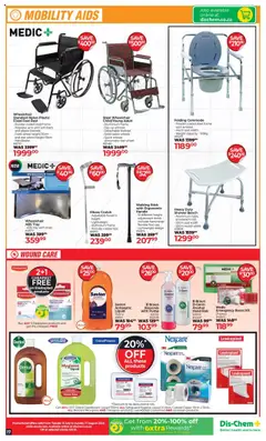 Dis-Chem Specials │ valid from 15.07.2025 | Page: 17 | Products: Cap, Disinfectant, Antiseptic liquid, Foam